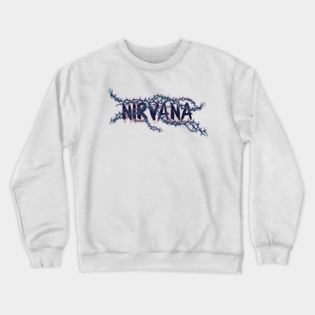 Bleeding Roots - Nirva Crewneck Sweatshirt by PASAR.TEMPEL